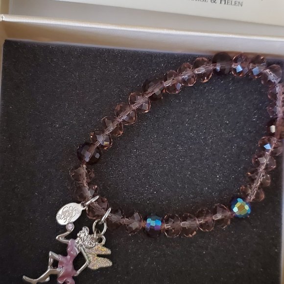 Kirk's Folly Purple Stone Fairy Bracelet - Picture 2 of 8